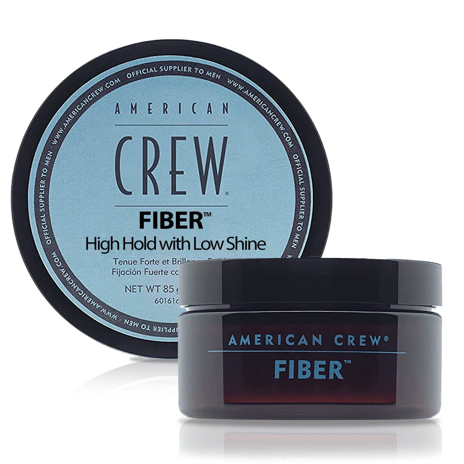 American Crew, Fiber, Alkoholfri, Hårstylingpomada, Formning, Starkt grepp, 85 g