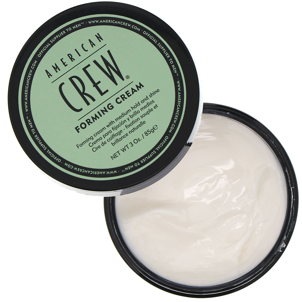 American Crew, Forming, Silikonfri, Hårstylingskräm, Medium stadga, 85 g