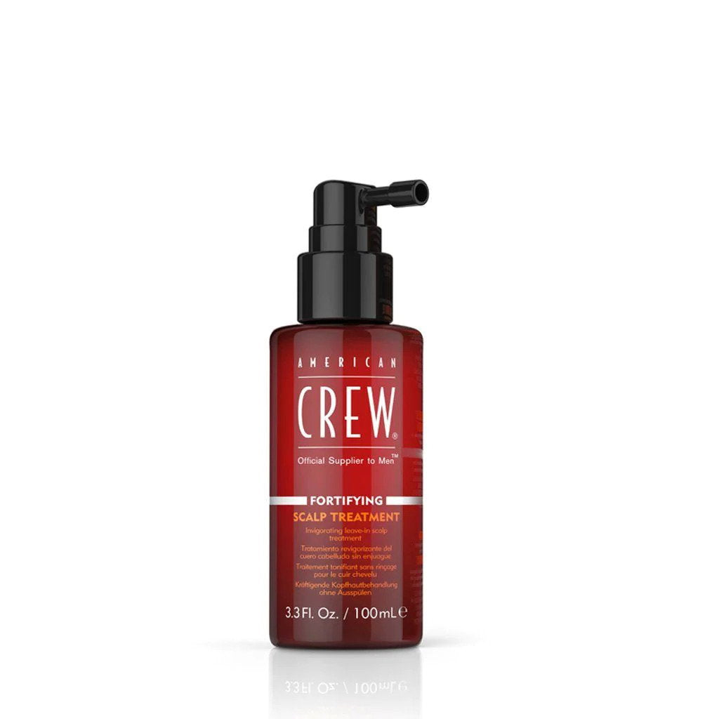 American Crew, Fortifying, Växtbaserade proteiner, Leave-in-behandlingsserum för hårbotten, För volym, 100 ml