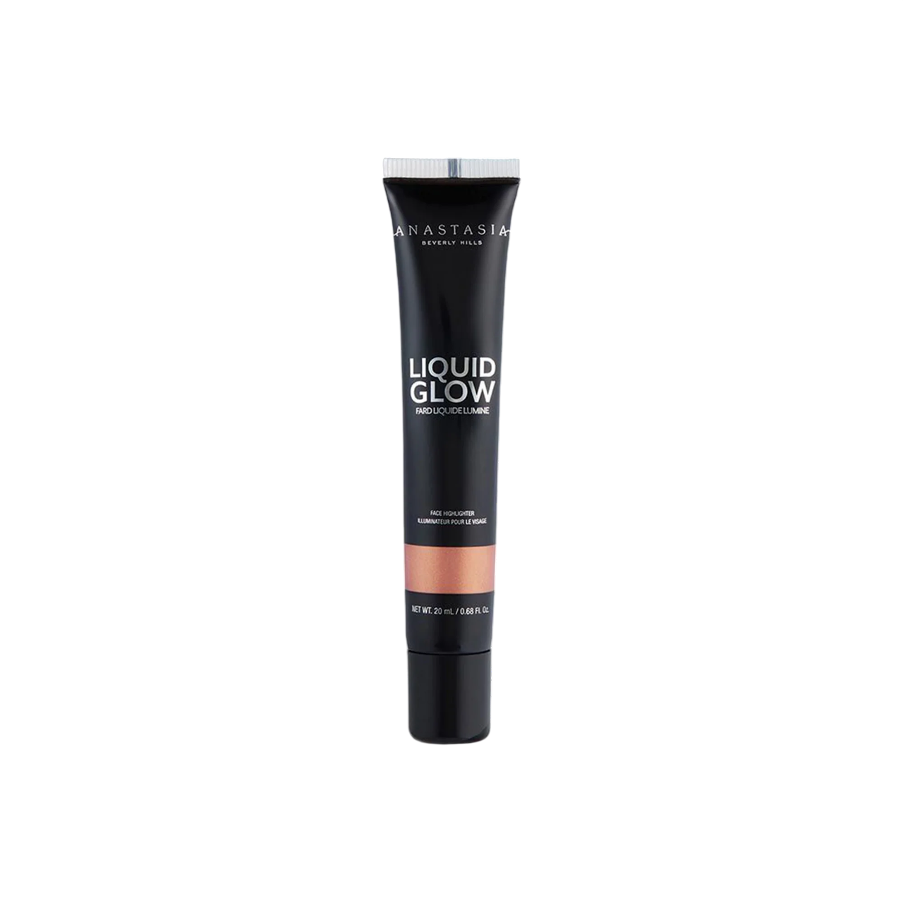 Anastasia Beverly Hills, Liquid Glow, Strålande, Flytande highlighter, Roséguld, För ansiktet, 20 ml