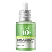 Anua, Azelaic Acid 10, Azelainsyra 10 + Hyaluron, Lugnande mot rodnad, Serum, För ansiktet, 30 ml