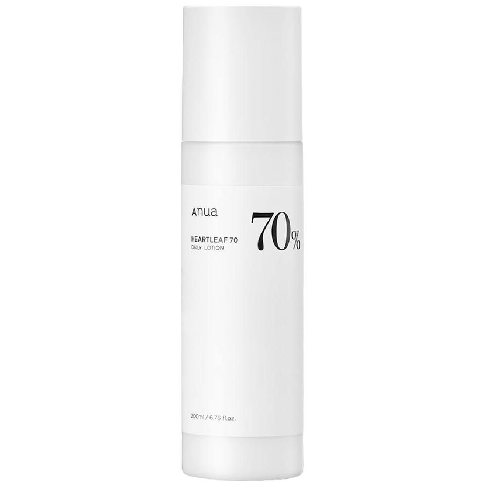 Anua, Heartleaf 70%, Återfuktande, Dagligen, Lotion, För ansiktet, 200 ml