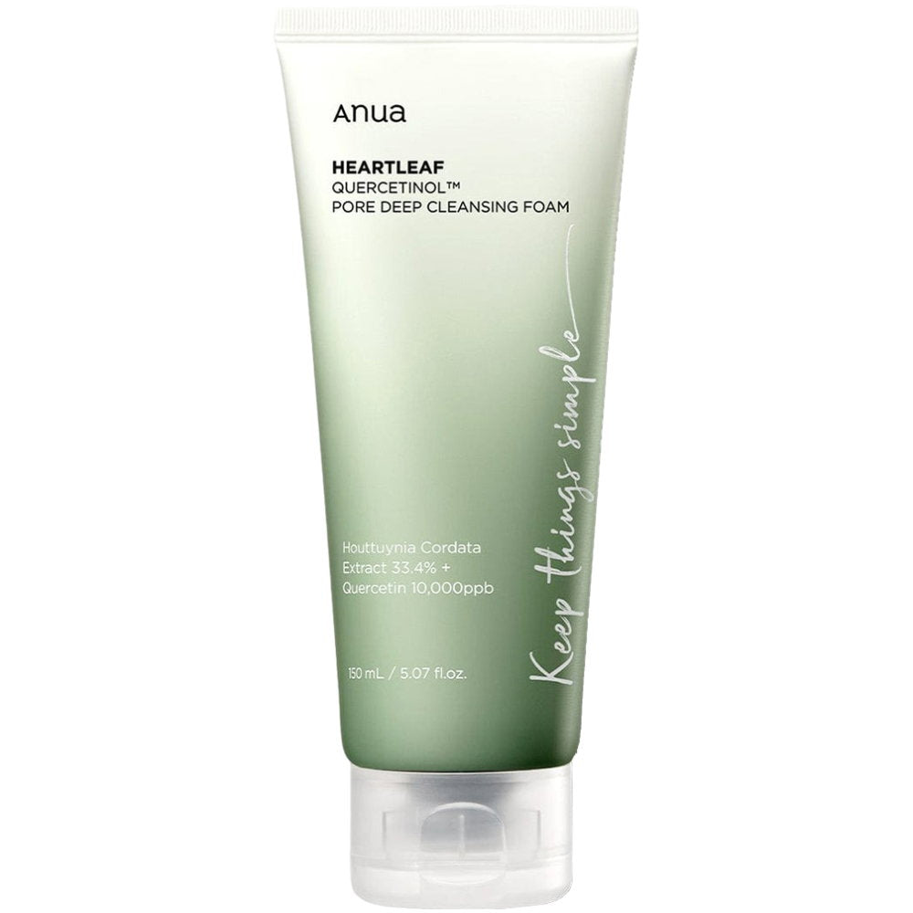 Anua, Heartleaf Quercetinol, Porrengöring, Rengöringsskum, 150 ml