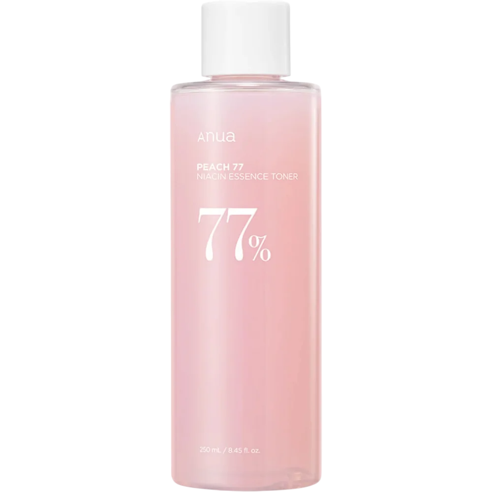 Anua, Peach 77%, Niacinamid, Upplysning, Tonic lotion, För ansiktet, 250 ml