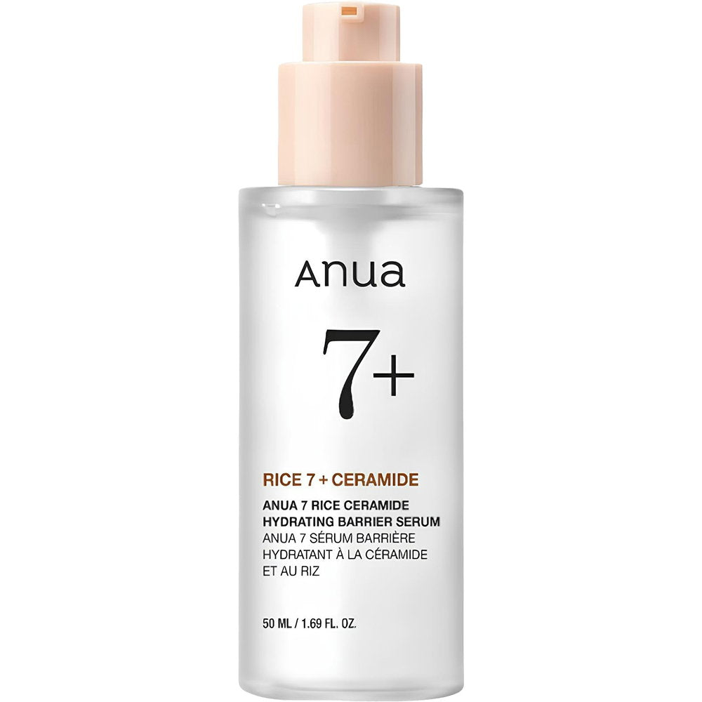 Anua, Rice 7+, Ceramid, Återfuktande, Serum, För ansiktet, 50 ml