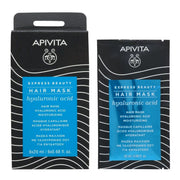 Apivita, Hyaluronic Acid, Hårbehandlingskräm mask, Hydrating & Moisturising, 6 st, 20 ml
