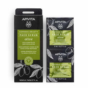 Apivita, Olive, Exfoliating & Purifying, Skubbmask, För ansiktet, 2 st, 8 ml