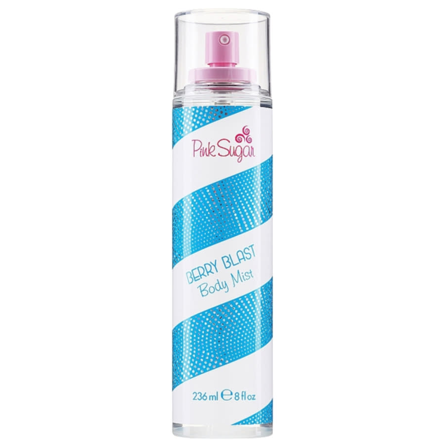 Aquolina, Pink Sugar Berry Blast, Hydrerad, Uppfriskande, Kroppsspray, 236 ml