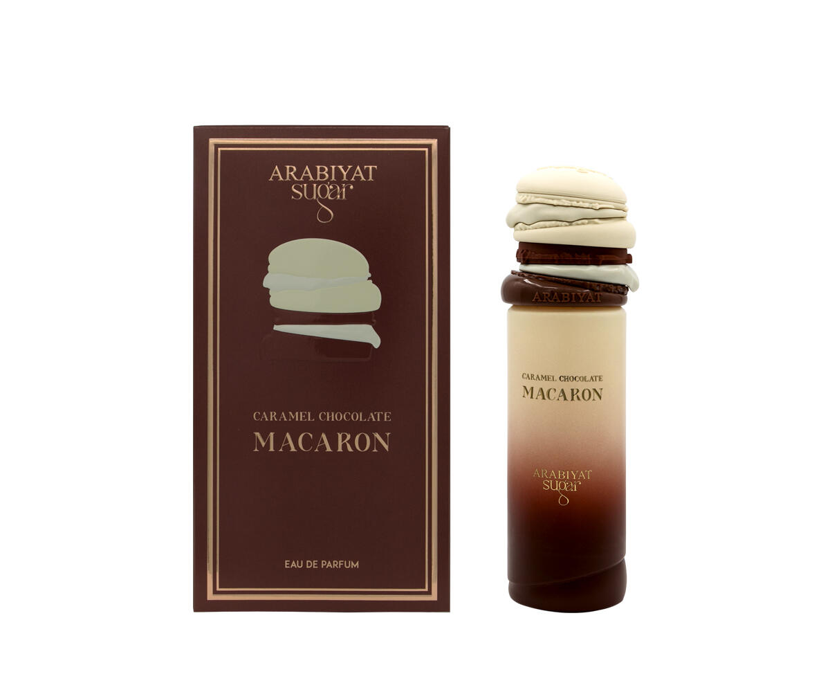 Arabiyat Prestige, Sugar Caramel Chocolate Macaron, Eau de Cologne, Unisex, 100 ml
