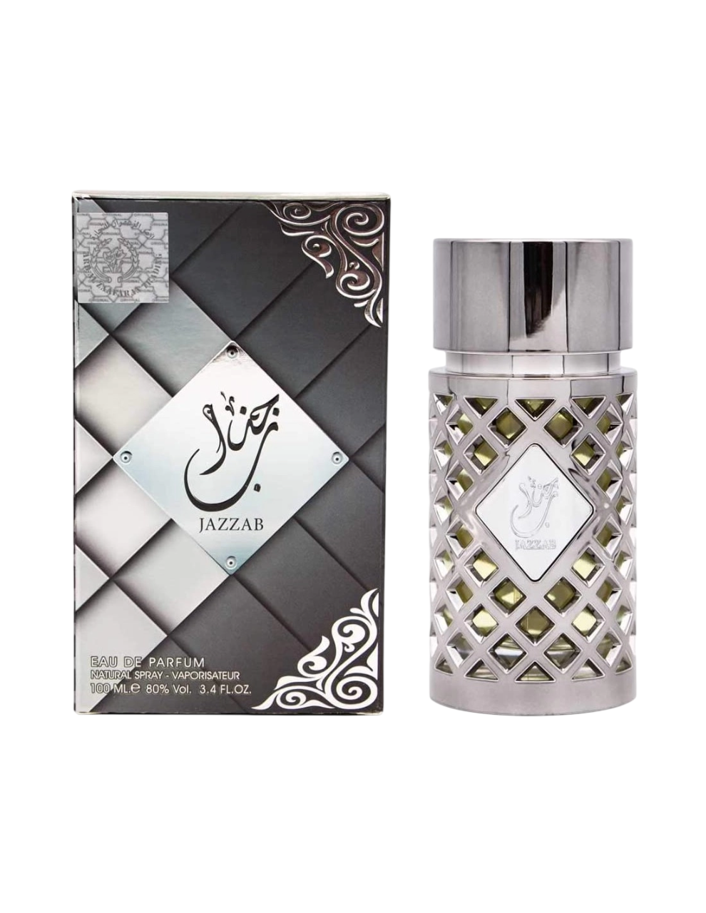 Ard Al Zaafaran, Jazzab Silver, Parfymvatten, För män, 100 ml