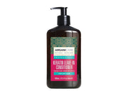 Arganicare, Keratin, Leave-in balsam, Skinande, 400 ml