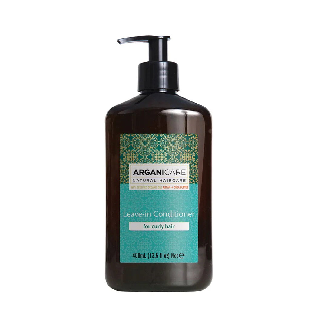 Arganicare, Argan Oil & Shea Butter, Leave-in balsam, Återfuktande, 400 ml