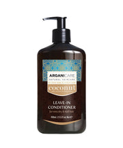 Arganicare, Coconut, Leave-in balsam, Förbättrar elasticiteten, 400 ml