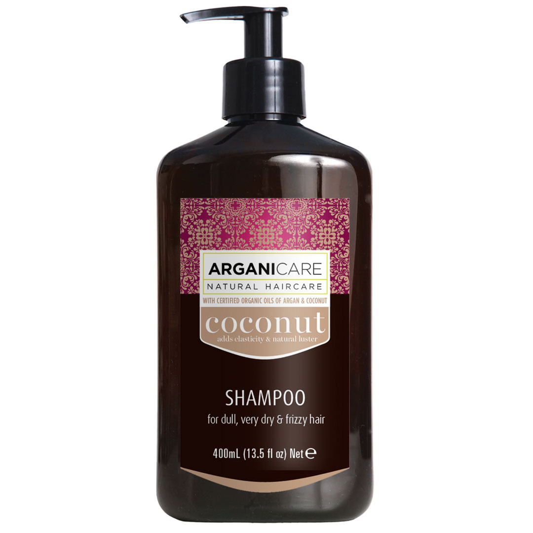 Arganicare, Coconut, Hårschampo, Nourishing & Moisturising, 400 ml