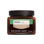 Arganicare, Coconut, Hårbehandlingskräm mask, Hydrating & Nourishing, Veckovis, 500 ml