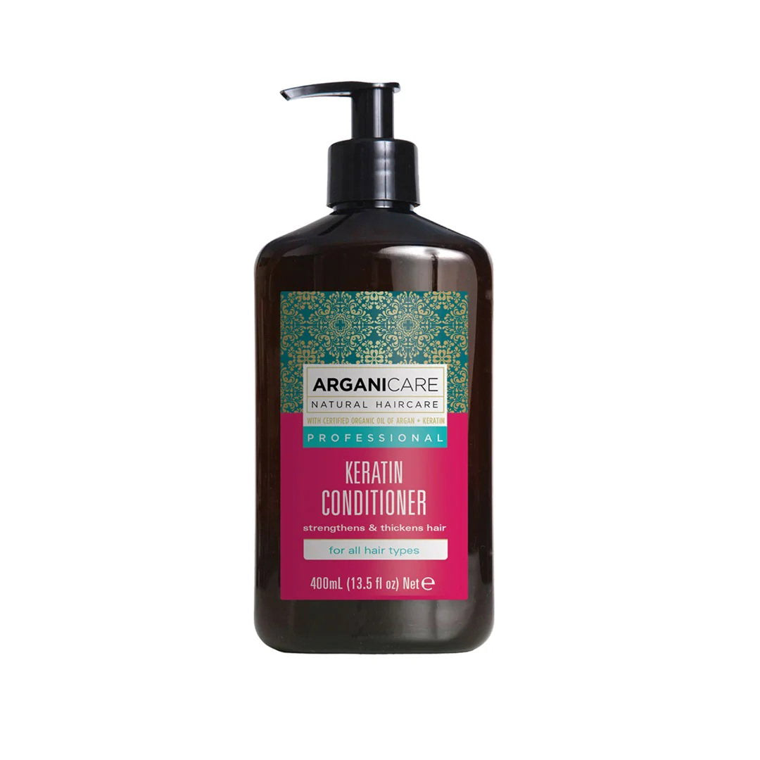 Arganicare, Keratin, Hårbalsam, Nourishing & Strengthening, 400 ml