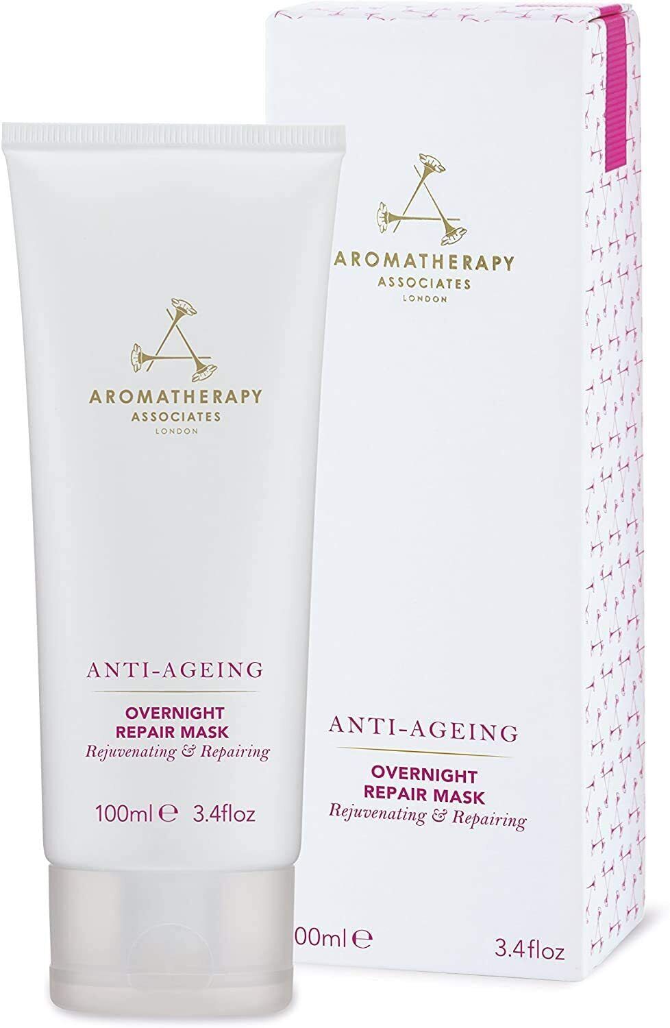Aromatherapy Associates, Anti-Ageing, Jordgubbsfrön, Reparation, Natt, Kräm mask, För ansiktet, 100 ml