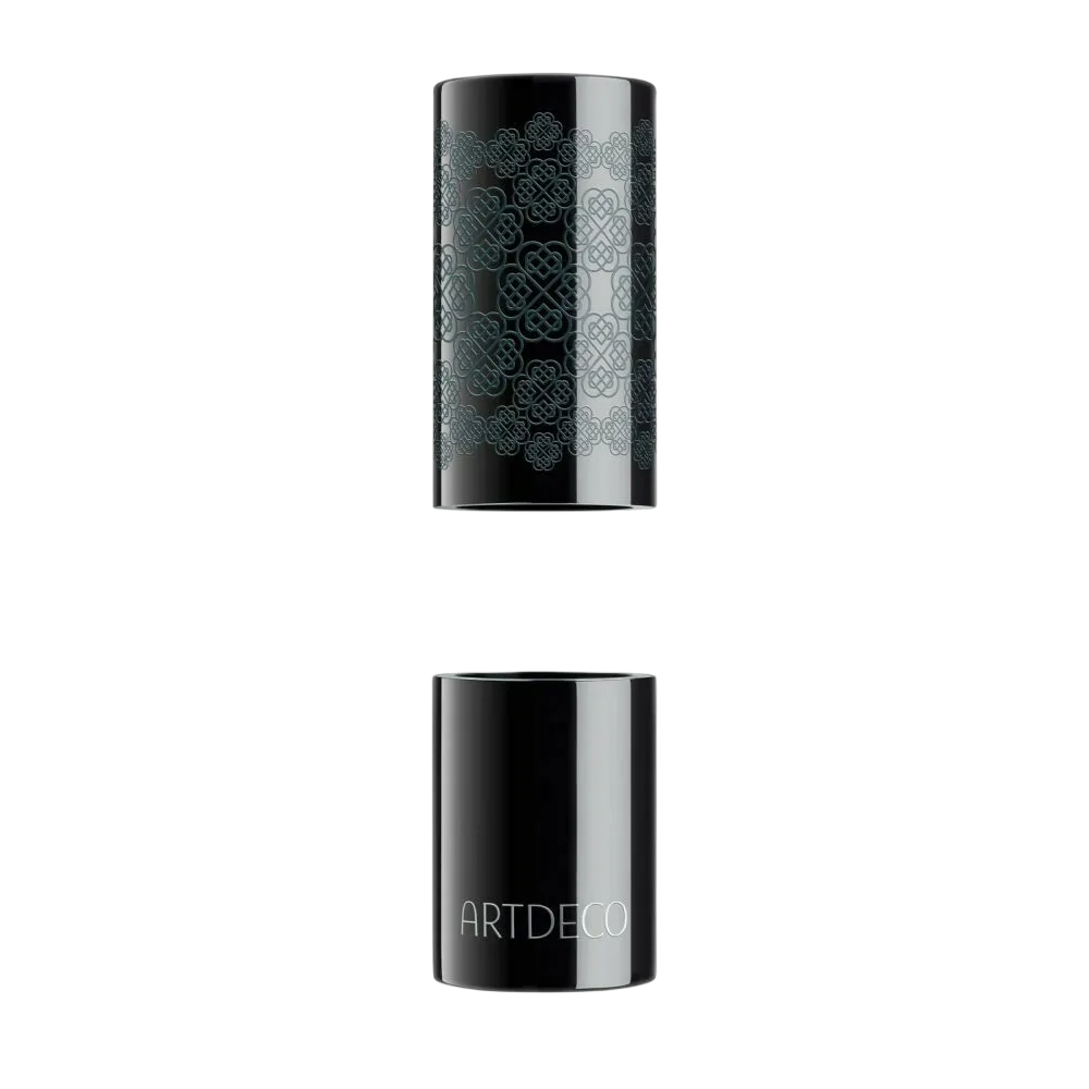 ArtDeco, Couture, Metallfodral för läppstift, Svart