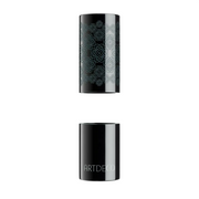 ArtDeco, Couture, Metallfodral för läppstift, Svart