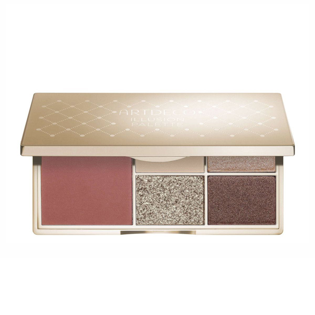 ArtDeco, Empowered & Desired Collection, Rouge- & Ögonskuggskompakt, 03, Victress, 12 g