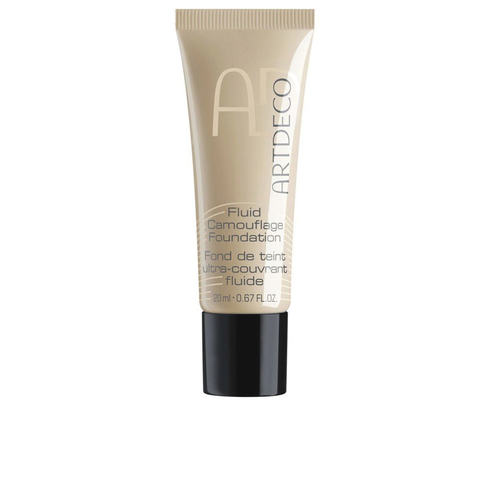 ArtDeco, Fluid Camouflage, Kamouflage, Flytande foundation, 24, Warm Golden Beige, 20 ml