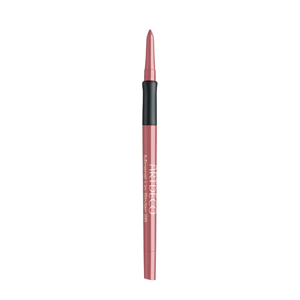 ArtDeco, Mineral Lip Styler, Indragningsbar, Läppenna, 26, Flowerbed, 0.3 g