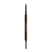 ArtDeco, Ultra Fine, Definition, Ögonbrynskräm penna & borste 2-i-1, 12, Deep Brunette, 0.09 g