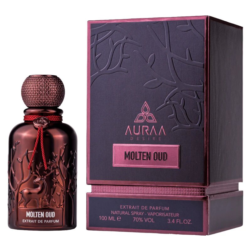 Auraa Desire, Molten Oud, Parfymextrakt, För män, 100 ml