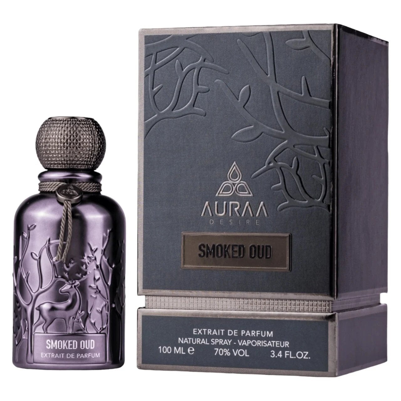 Auraa Desire, Smoked Oud, Parfymextrakt, För män, 100 ml
