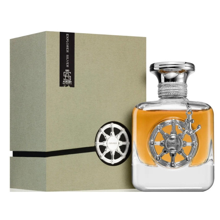 Aurora, Explorer Silver, Parfymvatten, För män, 100 ml