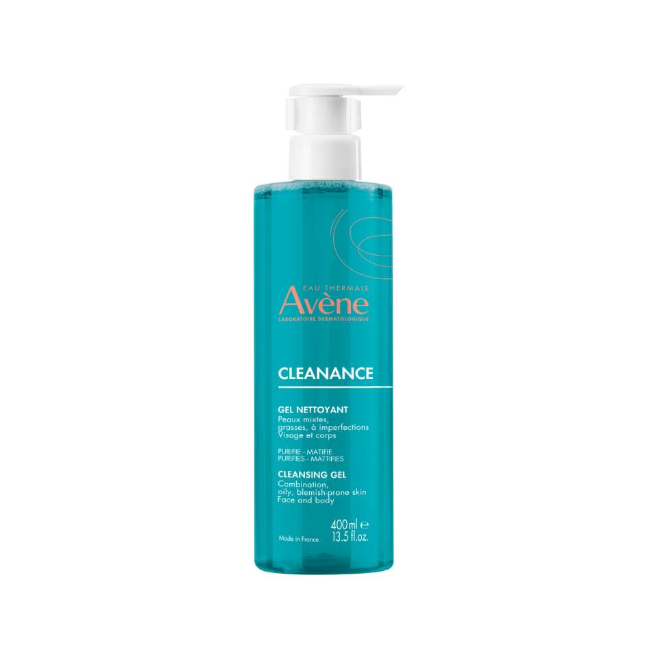 Avene, Cleanance, Exfolierande rengöring, 400 ml