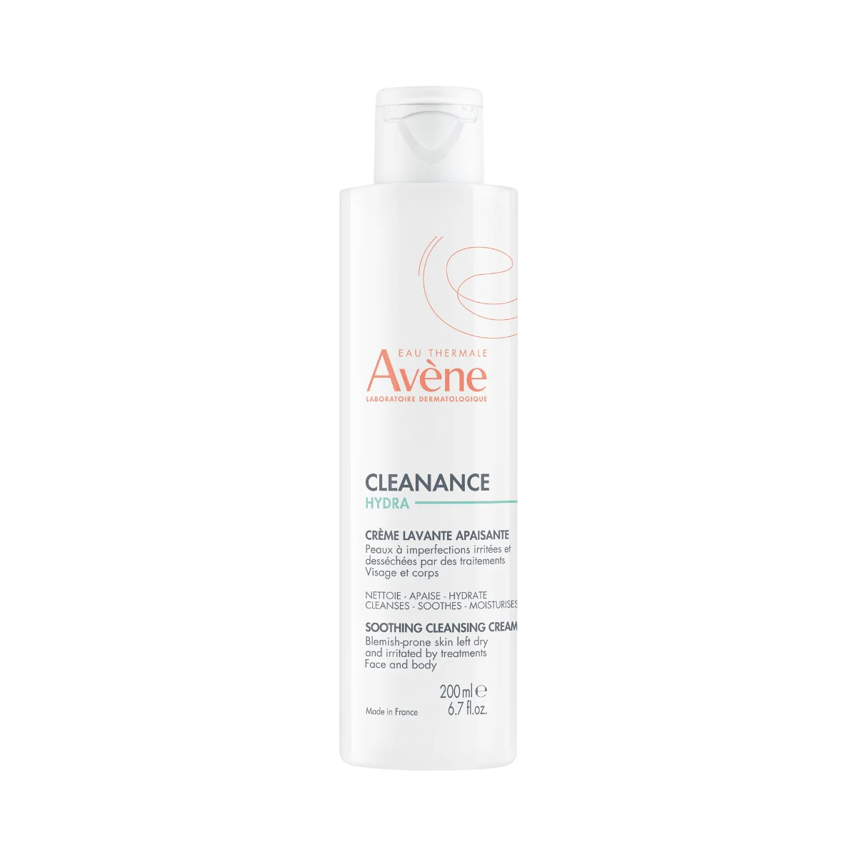 Avene, Cleanance Hydra, Lugnande, Rengöringskräm, 200 ml