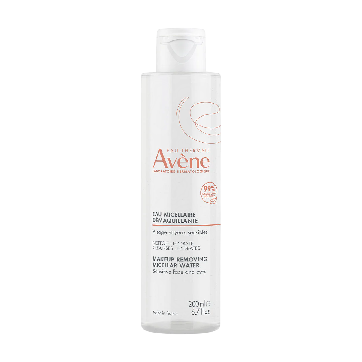 Avene, Eau Thermale, Rengöring, Micellärt vatten, Alla hudtyper, 200 ml