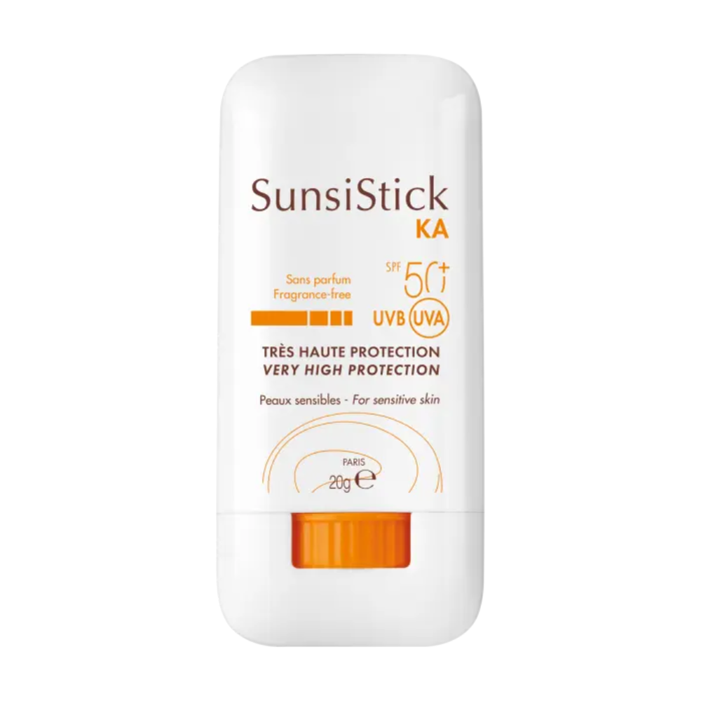 Avene, SunsiStick KA, Vattentät, Solkrämstick, SPF50, 20 g