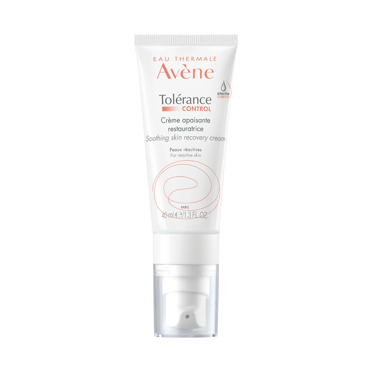 Avene, Tolerance Control, Lugnande och avkopplande, Dag, Grädde, För ansiktet, 40 ml