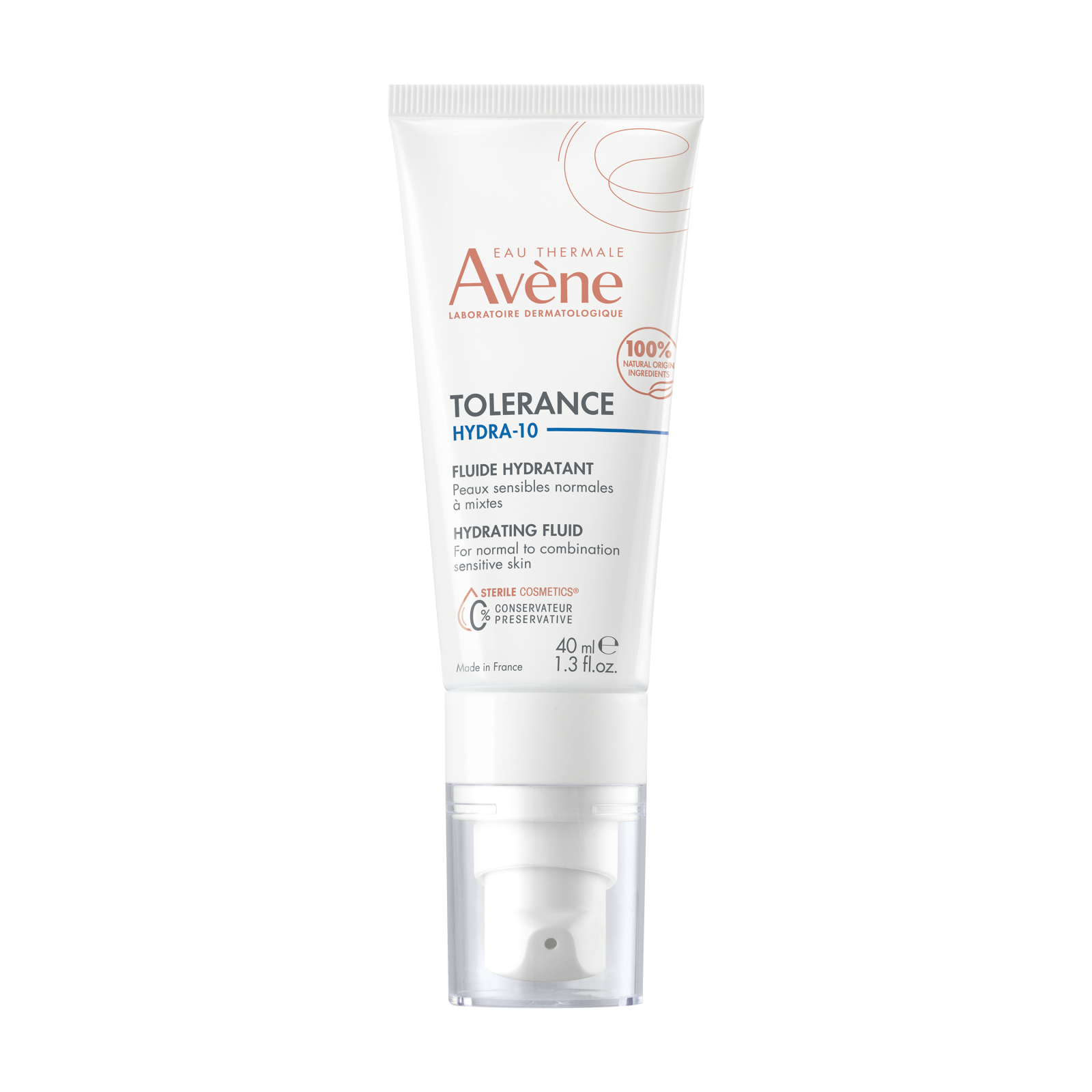 Avene, Tolerance Hydra-10, Återfuktande, Rik kräm, För ansiktet, 40 ml