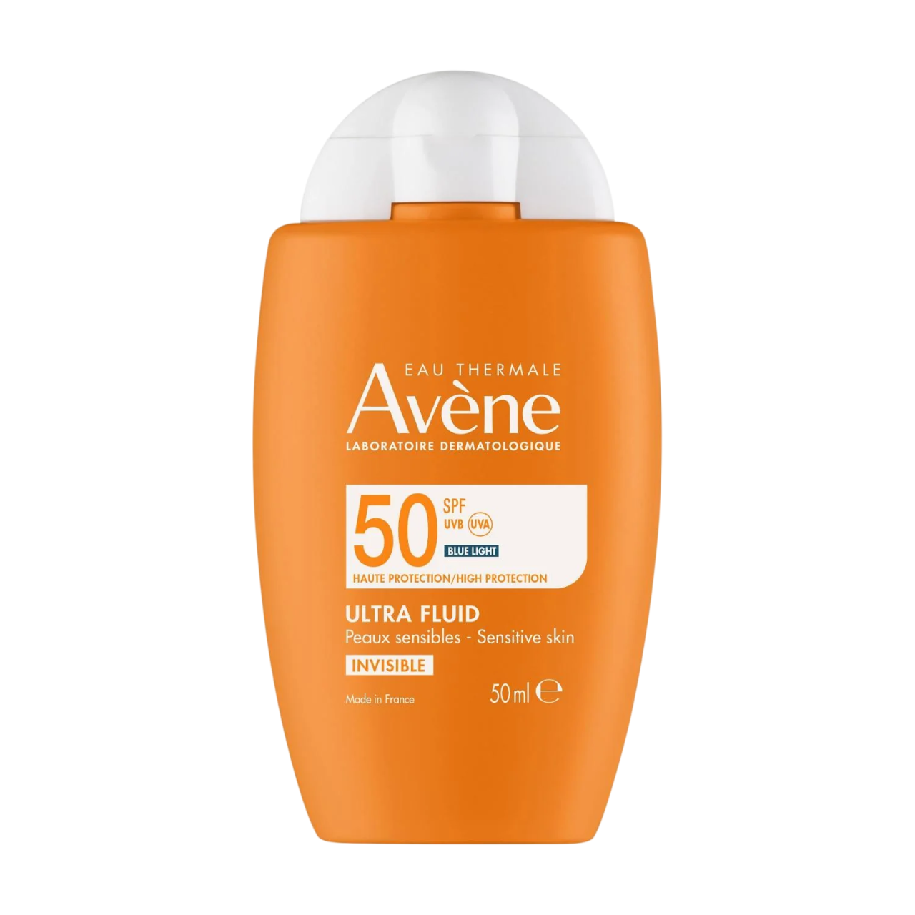 Avene, Ultra Fluid Triasorb, Strålglans, Vätska, För ansiktet, SPF 50+, 50 ml