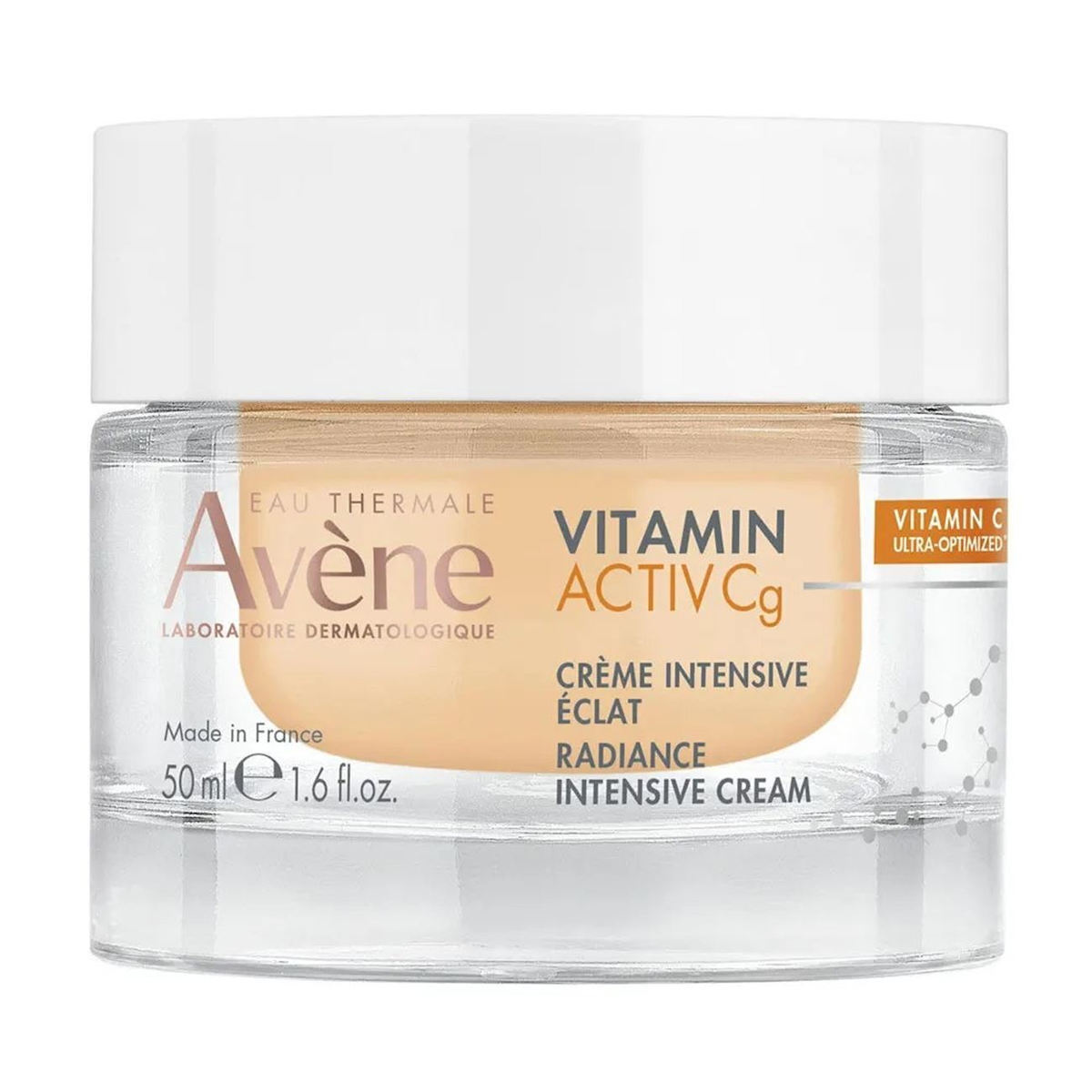 Avene, Vitamin Activ Cg, Vitamin, Ökar lystern, Morgon, Grädde, För ansiktet, 50 ml