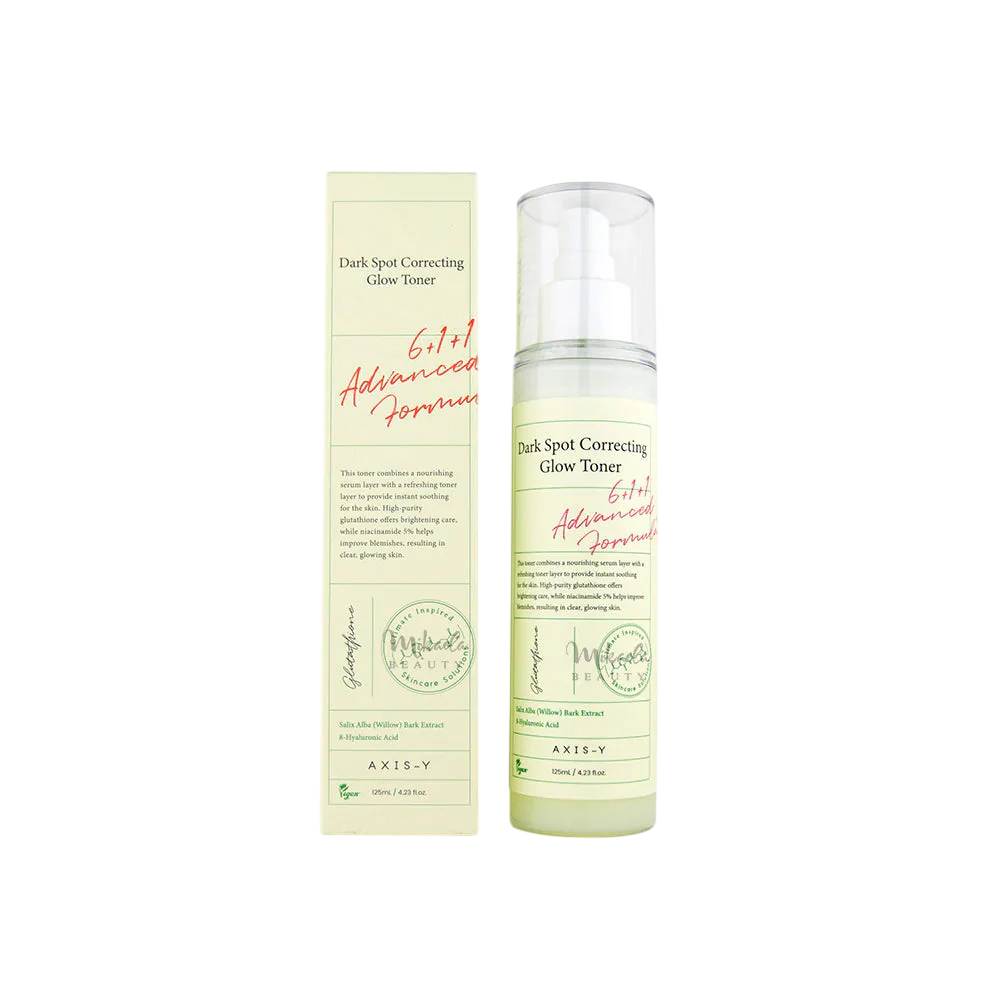 Axis-Y, Dark Spot Correcting Glow, Exfolierande toner, 125 ml