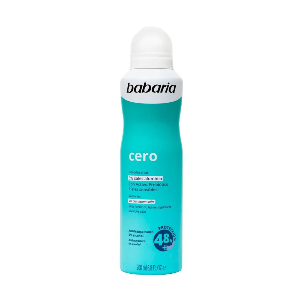Babaria, Cero, Uppfriskande, Deodorantspray, För kvinnor, 200 ml