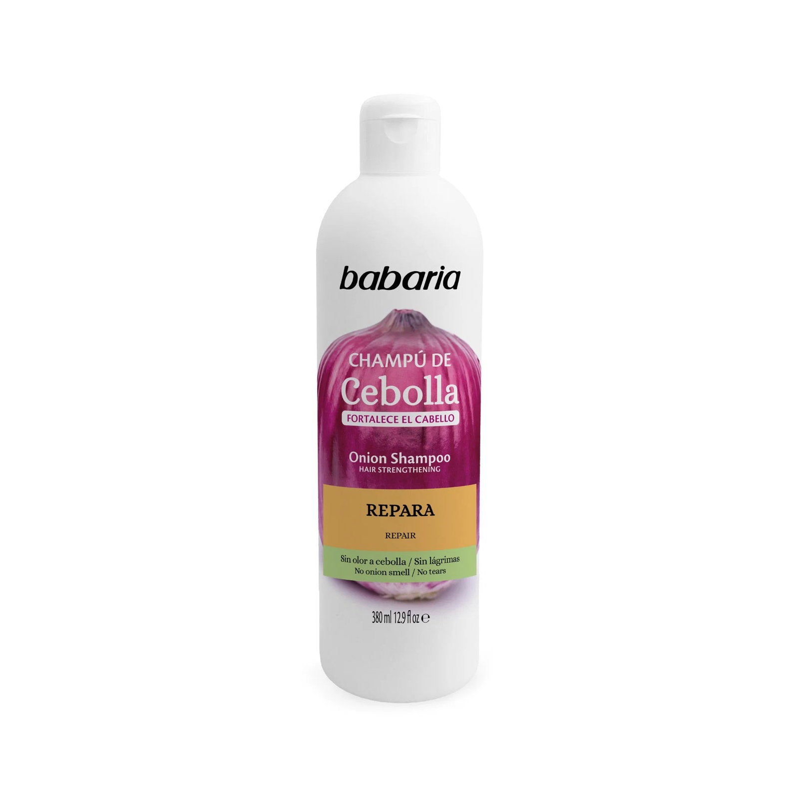 Babaria, Onion, Hårschampo, Strengthening & Repairing, 380 ml