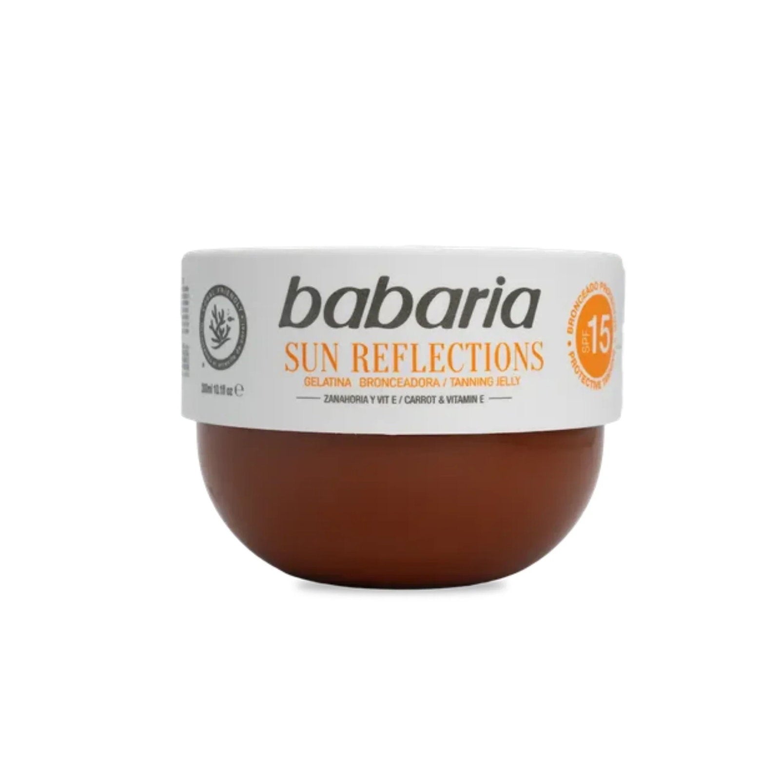 Babaria, Sun Reflections, Nourishing & Protecting, Innan sol exponering, Gel, SPF 15, 300 ml