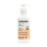 Babaria, Vitamin E, Ökar elasticiteten, Kroppsmjölk, Dagligen, 500 ml