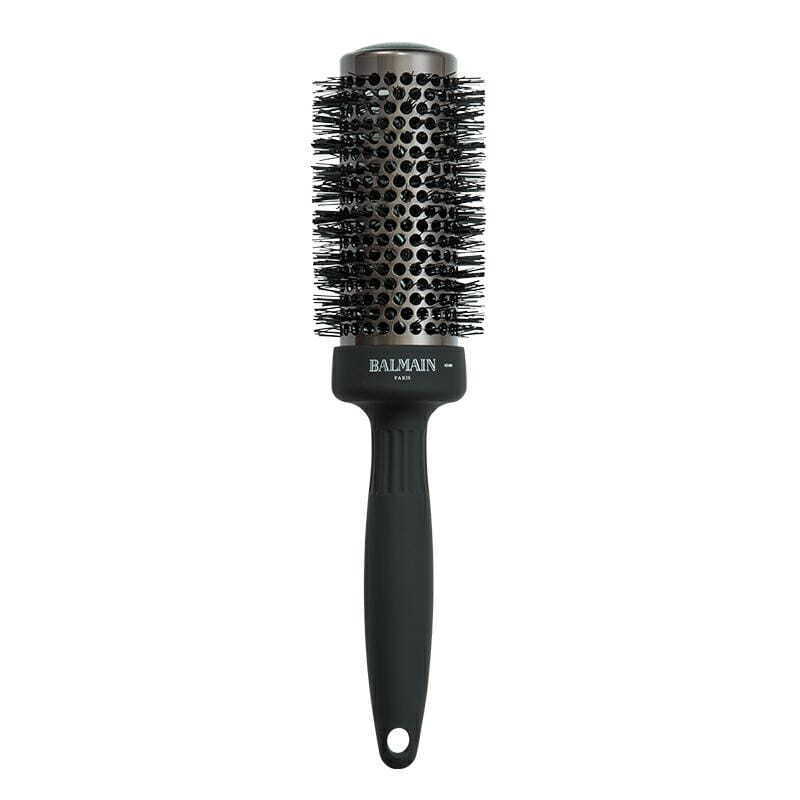 Balmain Professionnel, Ceramic, Rund, Hårborste, Svart, 43 mm