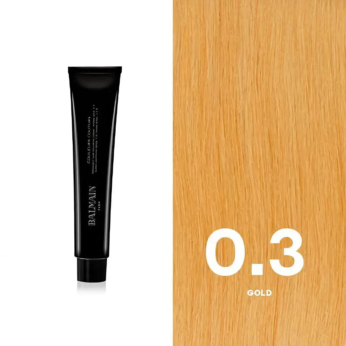 Balmain Professionnel, Couleurs Couture, Hårfärgningskräm toner, 0.3 Gold, 60 ml