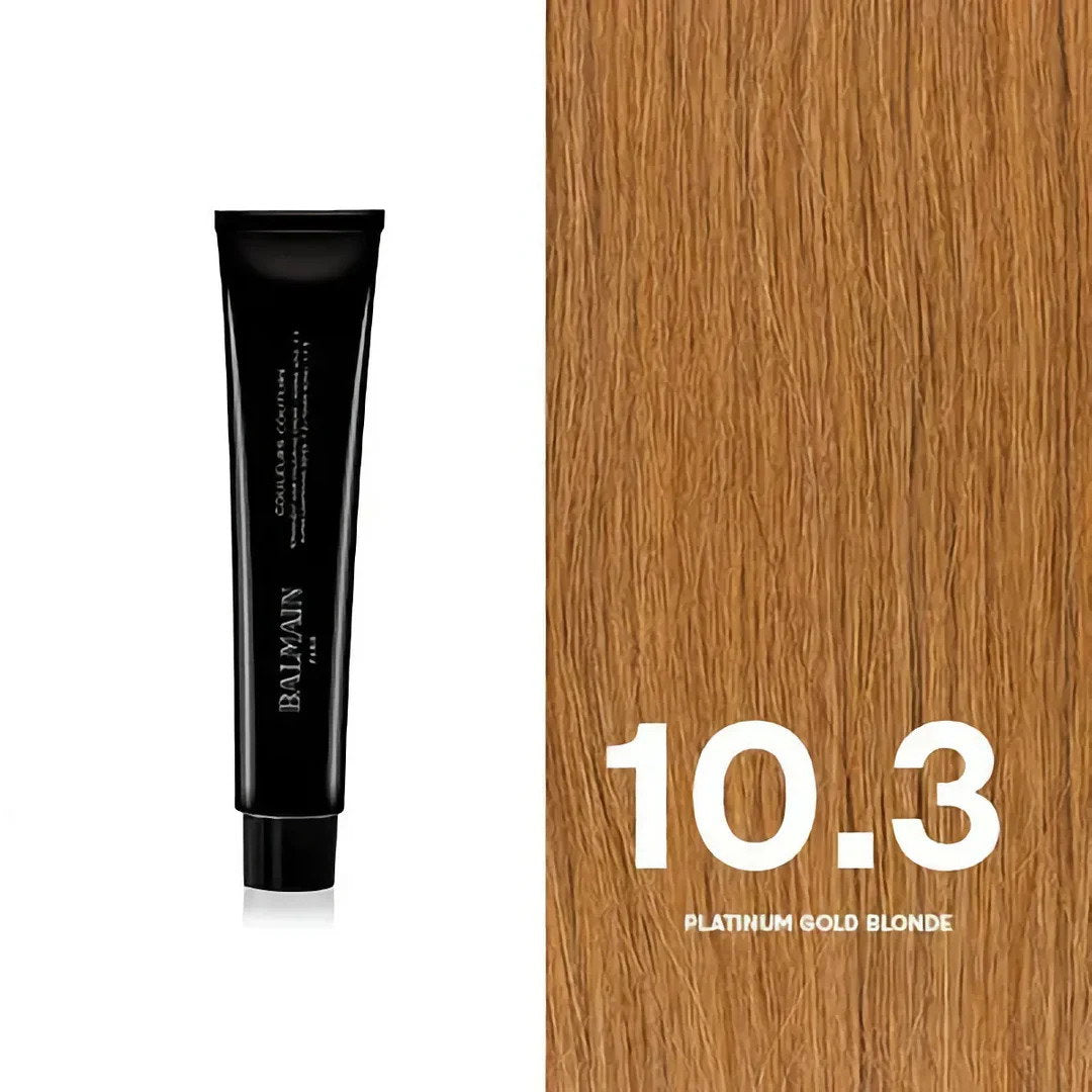 Balmain Professionnel, Couleurs Couture, Permanent hårfärg, 10.3 Platinum Gold Blonde, 60 ml