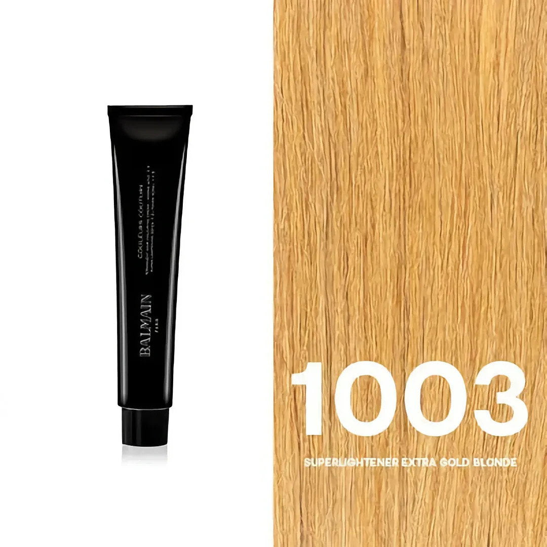 Balmain Professionnel, Couleurs Couture, Permanent hårfärg, 1003 Superlightener Extra Gold Blonde, 60 ml