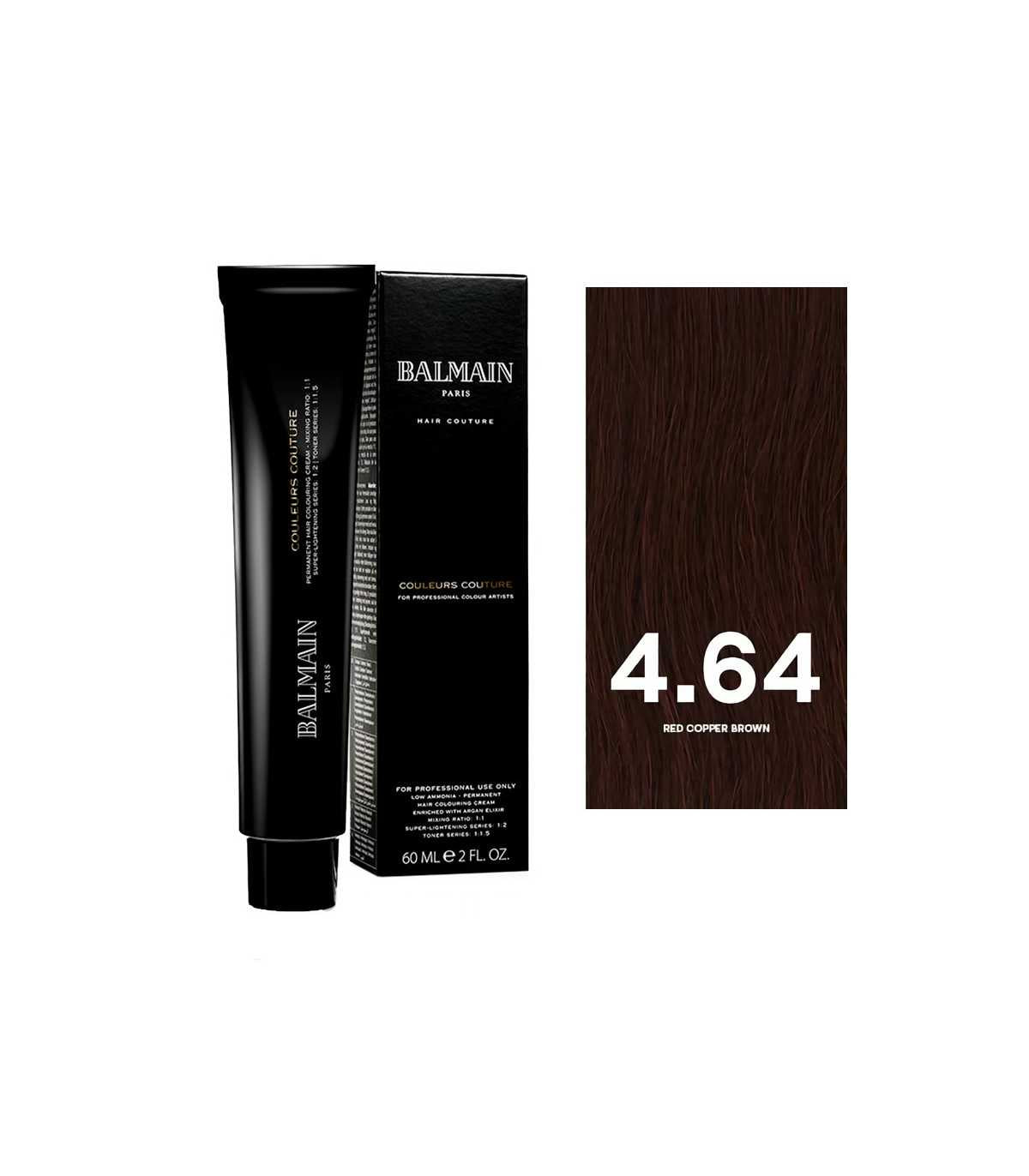 Balmain Professionnel, Couleurs Couture, Permanent hårfärg, 4.64 Red Copper Brown, 60 ml