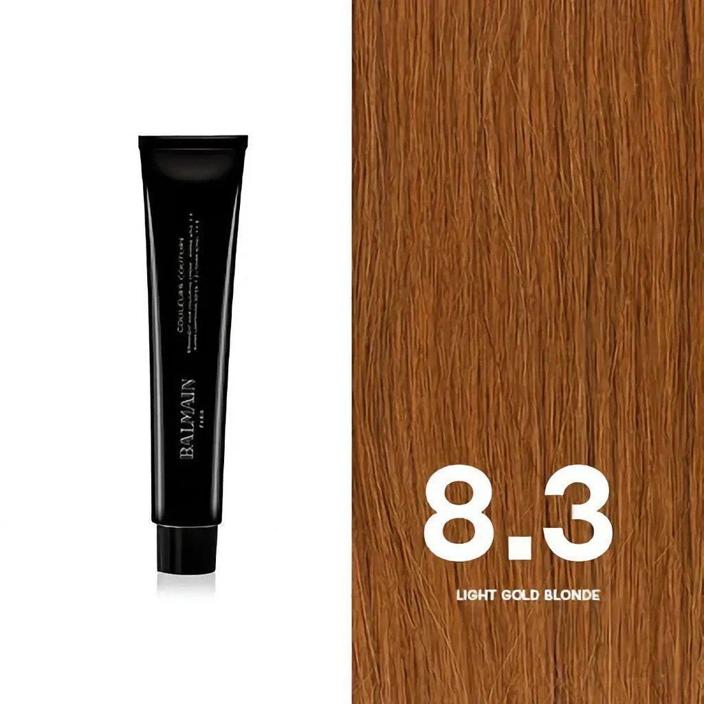 Balmain Professionnel, Couleurs Couture, Permanent hårfärg, 8.3 Light Gold Blonde, 60 ml