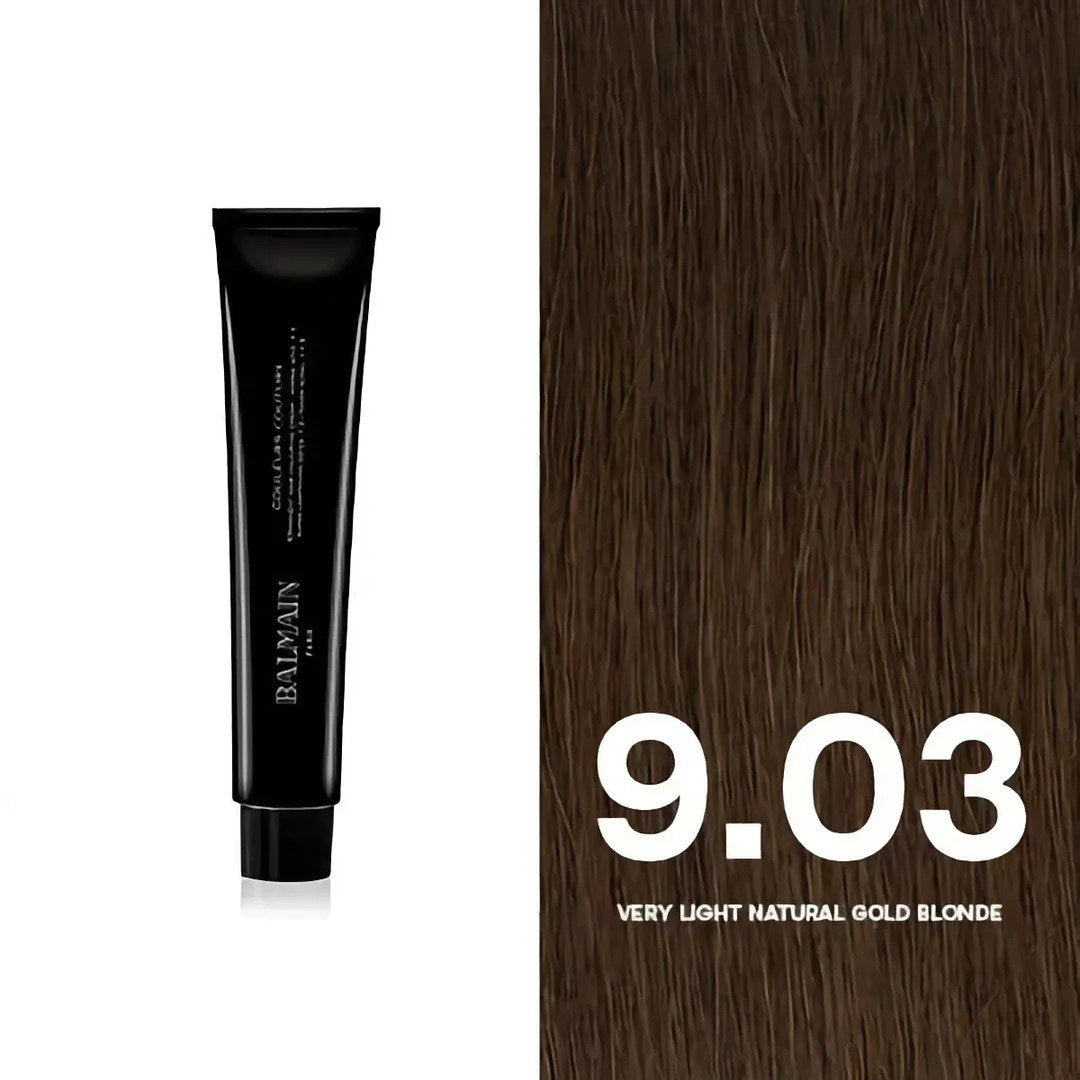 Balmain Professionnel, Couleurs Couture, Permanent hårfärg, 9.03 Very Light Natural Gold Blonde, 60 ml